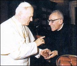 Lamera e Santo Padre