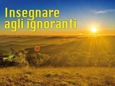 Insegnare agli ignoranti