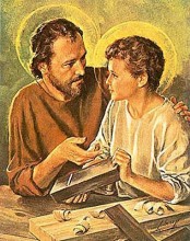 San Giuseppe insegna il lavoro